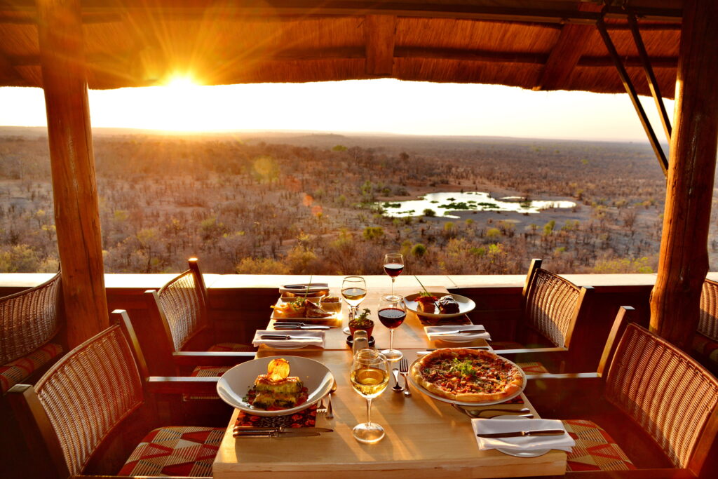 MaKuwa-Kuwa Restaurant at Victoria Falls Safari Lodge